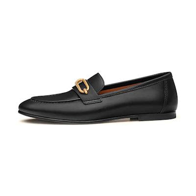 (W) HERMES Hermès Colette Loafer 'Black Calfskin'