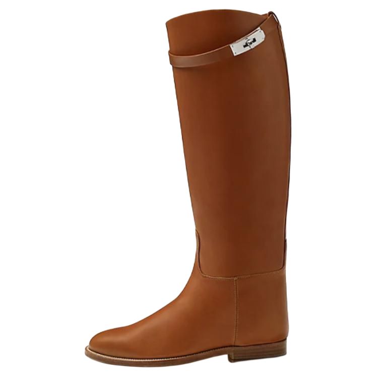 (Women) HERMES Hermès Jumping Boot 'Brown Asia Exclusive' H202256Z-GA3