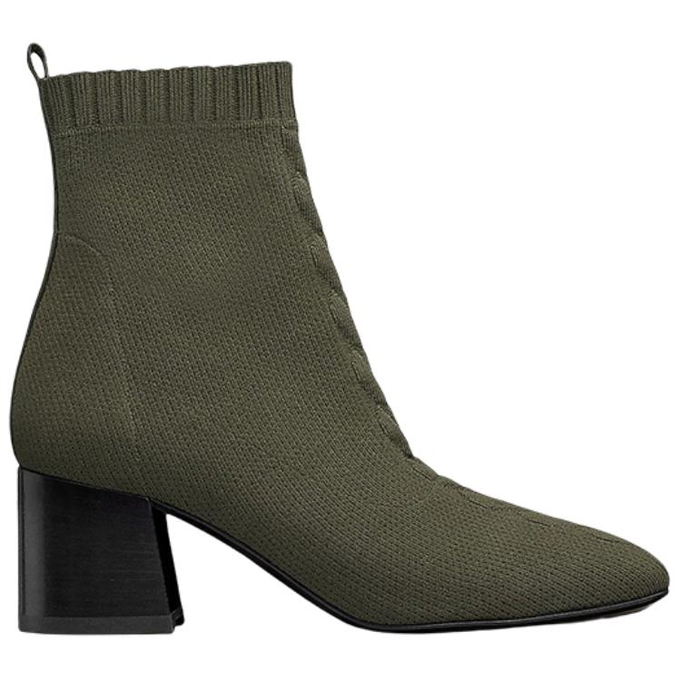 (W) HERMES Hermès Knit Ankle Boot 'Green' 圖 2
