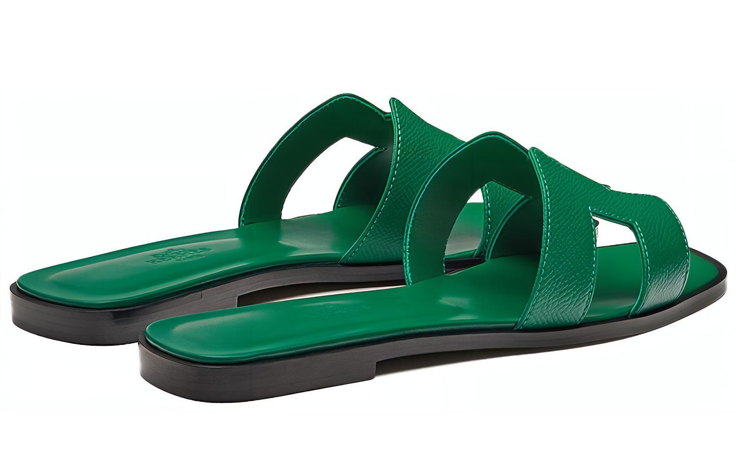 (W) HERMES Hermès Oran 'Emerald Green' 圖 4