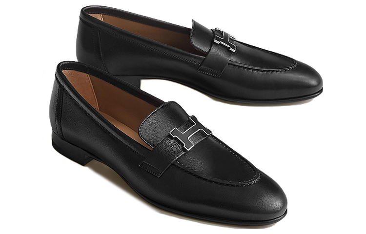 (W) HERMES Hermès Paris Loafer 'Black Sheepskin' 圖 5