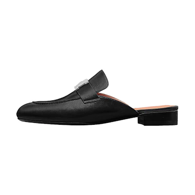 (W) HERMES Hermès Trocadero 'Black Leather'