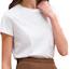 Order (Women) Hermes HERMÈS White Short Sleeve T-Shirt H0H4603DZ90