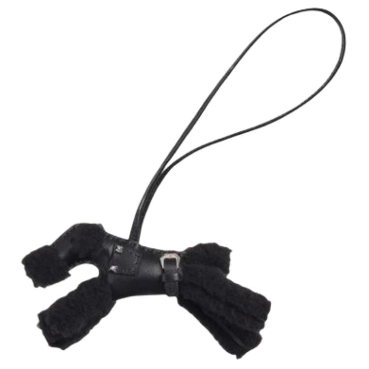 (Women) HERMES Hermes Budy Dog-Shaped Black Charm for Women - Keychain Accessory 108394146