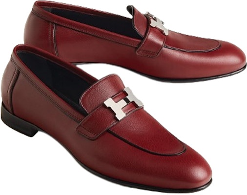(W) HERMES Paris Loafer 'Merah Hermes' H231047Z-L1 Lookbook (W) HERMES Paris Loafer 'Merah Hermes' H231047Z-L1