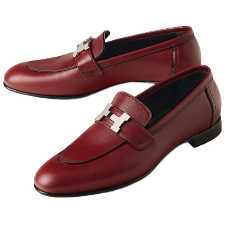 Lookbook (W) HERMES Hermes Paris Loafer ''Hermes Rood'' H231047Z-L1