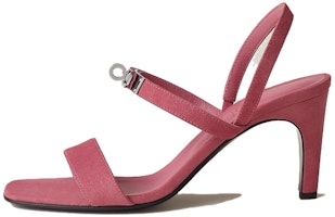 (Women) HERMES High-Heel Open-Toe Sandal 'Rose Red' H231062Z-8H370 (Women) HERMES High-Heel Open-Toe Sandal 'Rose Red' H231062Z-8H370