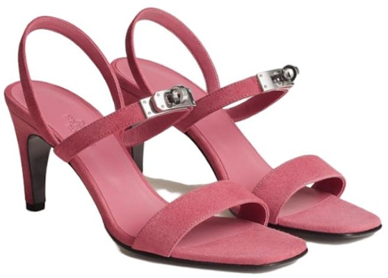 (Women) HERMES High-Heel Open-Toe Sandal 'Rose Red' H231062Z-8H370 Lookbook (Women) HERMES High-Heel Open-Toe Sandal 'Rose Red' H231062Z-8H370