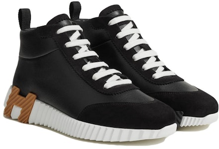 (W) HERMES High-Top 'Fesyen Hitam dan Putih' H232099Z-023 Shop (W) HERMES High-Top 'Fesyen Hitam dan Putih' H232099Z-023