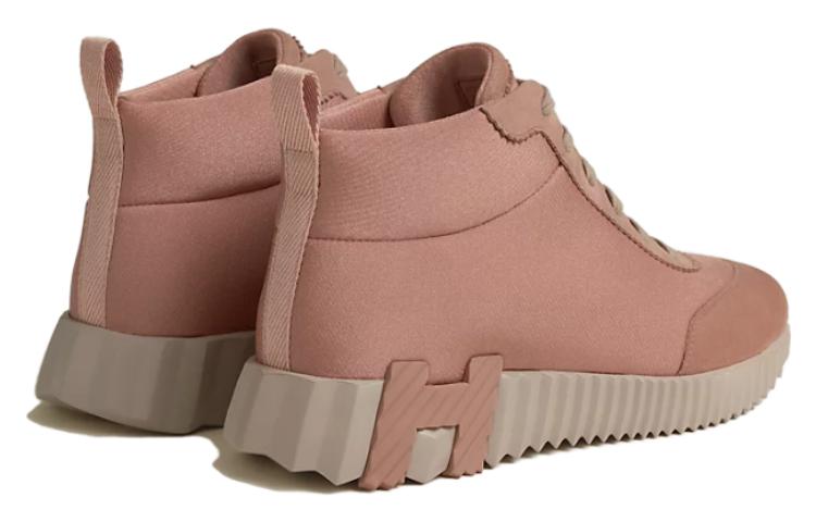 Shop (W) HERMES High-Top 'Rojo Blanco Hip-Hop' Sneakers H232098Z-2W