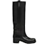 Order (W) Bota Alta HERMES 'Cuero Negro' H232032Z-02