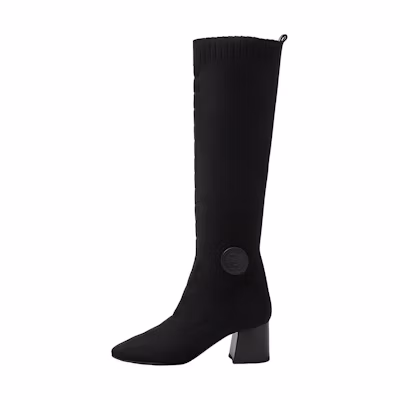 (W) HERMES High-Top Boot 'Simple Fashion Black'