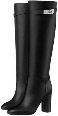 (Women) HERMES High-Top Boots 'Black' H182105Z-G02 Lookbook (Women) HERMES High-Top Boots 'Black' H182105Z-G02