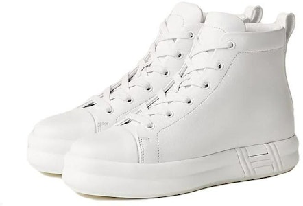 (W) HERMES Zapatillas Altas con Cordones 'Happiness White' H232108Z-90 Lookbook (W) HERMES Zapatillas Altas con Cordones 'Happiness White' H232108Z-90