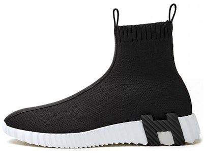 (W) HERMES Zapatillas Altas Sin Cordones 'Negro' H222208Z-02 Buy (W) HERMES Zapatillas Altas Sin Cordones 'Negro' H222208Z-02