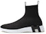 (W) HERMES Kasut Tinggi Slip-On 'Hitam' H222208Z-02