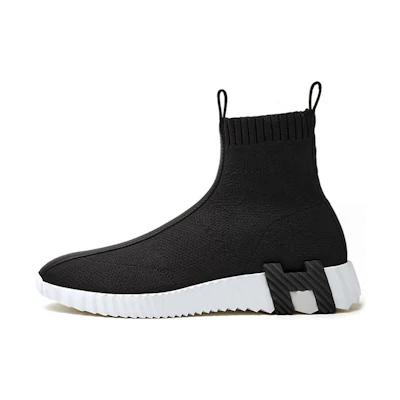 (W) HERMES High-Top Slip-On 'Black'