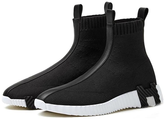 (Women) HERMES High-Top Slip-On 'Black' H222208Z-02 Lookbook (Women) HERMES High-Top Slip-On 'Black' H222208Z-02