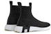 (W) HERMES Kasut Tinggi Slip-On 'Hitam' H222208Z-02