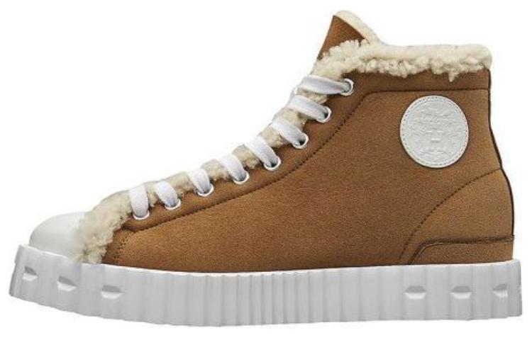 (Women) HERMES High-Top Sneaker 'Brown Calfskin' H211249Z-E5