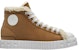 (W) HERMES Sneaker Tinggi Kulit Anak Lembu 'Coklat' H211249Z-E5