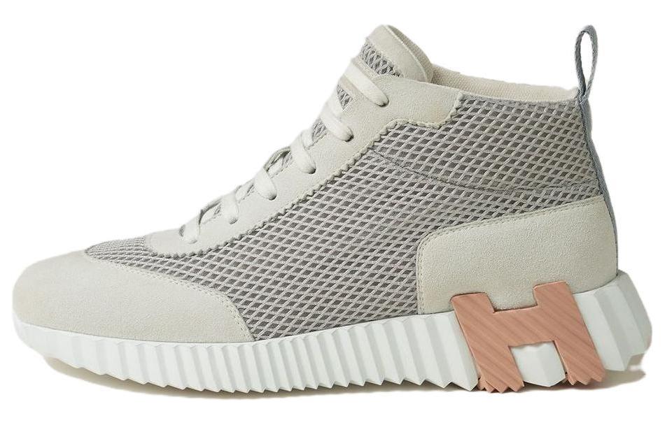 (Women) HERMES High-Top Sneaker 'Lueuleo Grey' H232100Z-AG3