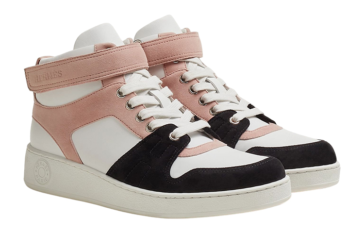 Order (W) HERMES Zapatillas Altas 'Rosa Blanco Negro' H222170Z-R03