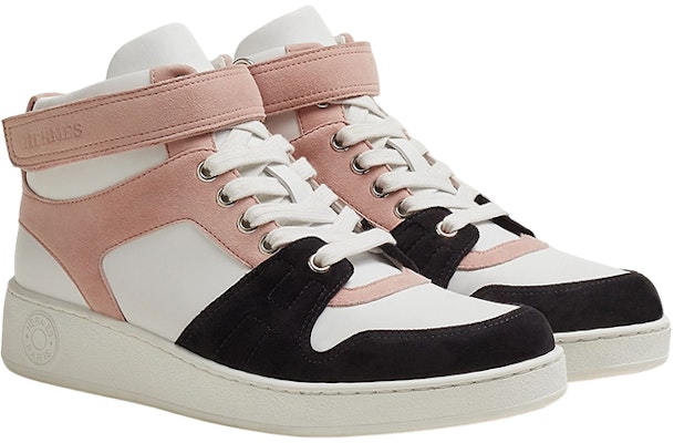 (Women) HERMES High-Top Sneaker 'Pink White Black' H222170Z-R03 Order (Women) HERMES High-Top Sneaker 'Pink White Black' H222170Z-R03