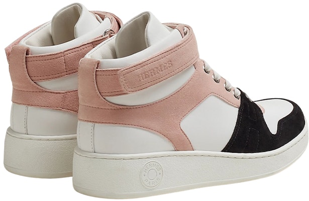 (Women) HERMES High-Top Sneaker 'Pink White Black' H222170Z-R03 Lookbook (Women) HERMES High-Top Sneaker 'Pink White Black' H222170Z-R03