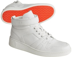 (W) エルメス ハイカットスニーカー (白カーフスキン) H222169Z-903 Shop (W) エルメス ハイカットスニーカー (白カーフスキン) H222169Z-903