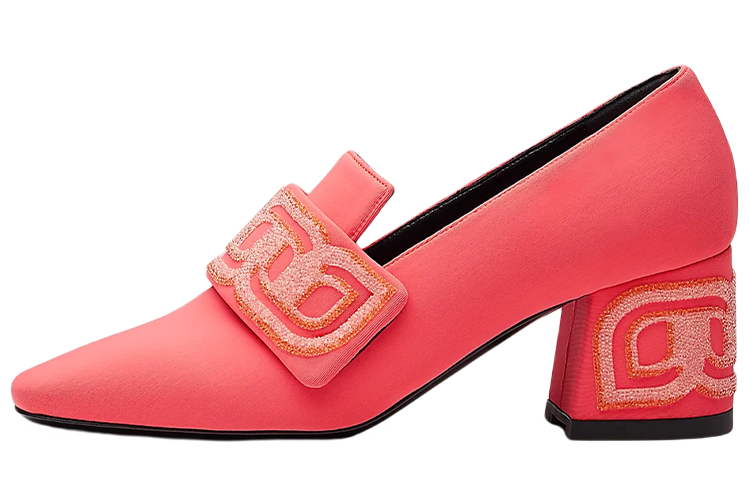 (Women) HERMES High Heel 'Red Rhinestone Pattern' H212240Z-N1