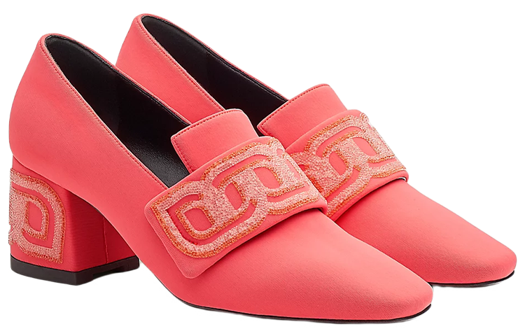 (W) HERMES High Heel 'Red Rhinestone Pattern' 圖 2