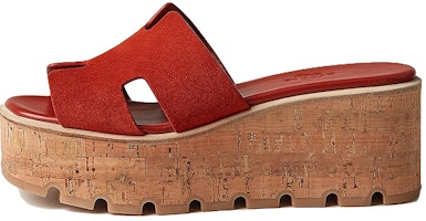 (W) HERMES Kasut Tumit Tinggi Peep Toe Slide 'Merah' H232150Z-2K Buy (W) HERMES Kasut Tumit Tinggi Peep Toe Slide 'Merah' H232150Z-2K