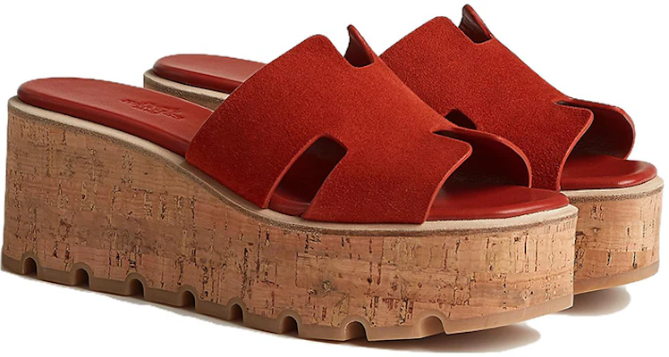 (Women) HERMES High Heel Peep Toe Slide 'Red' H232150Z-2K Lookbook (Women) HERMES High Heel Peep Toe Slide 'Red' H232150Z-2K