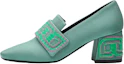 Buy (Women) HERMES High Heel Pumps 'Green Diamante' H212243Z-6A
