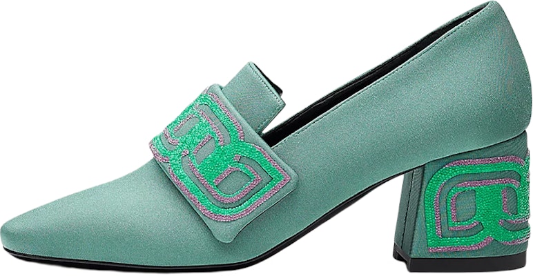 (Women) HERMES High Heel Pumps 'Green Diamante' H212243Z-6A Buy (Women) HERMES High Heel Pumps 'Green Diamante' H212243Z-6A
