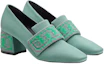 Order (Women) HERMES High Heel Pumps 'Green Diamante' H212243Z-6A
