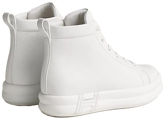 (W) HERMES Kasut Tinggi Bertali 'Happiness White' H232108Z-90 Lookbook (W) HERMES Kasut Tinggi Bertali 'Happiness White' H232108Z-90
