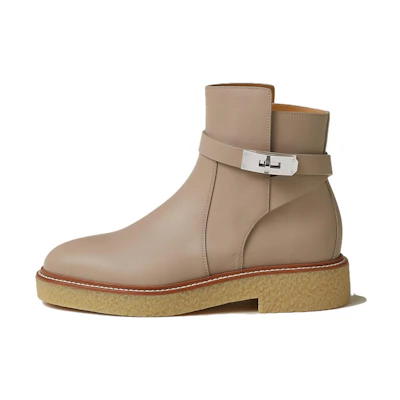 (W) HERMES History Ankle Boot 'Grey Yellow Beige'