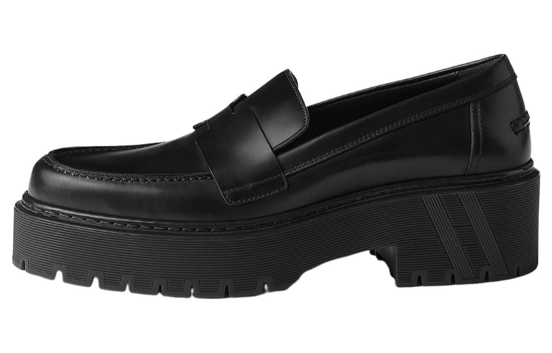 (Women) HERMES Hitch Loafer 'Black' H232059Z-02