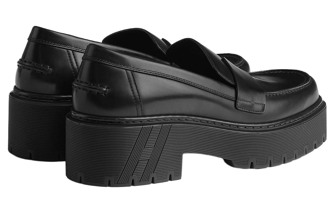 Purchase (W) HERMES Hitch Mocasín 'Negro' H232059Z-02