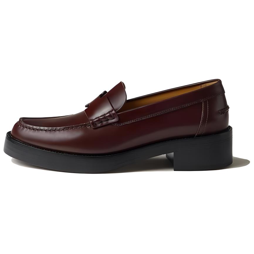 (W) HERMES Hour Loafer 'Red Calfskin'