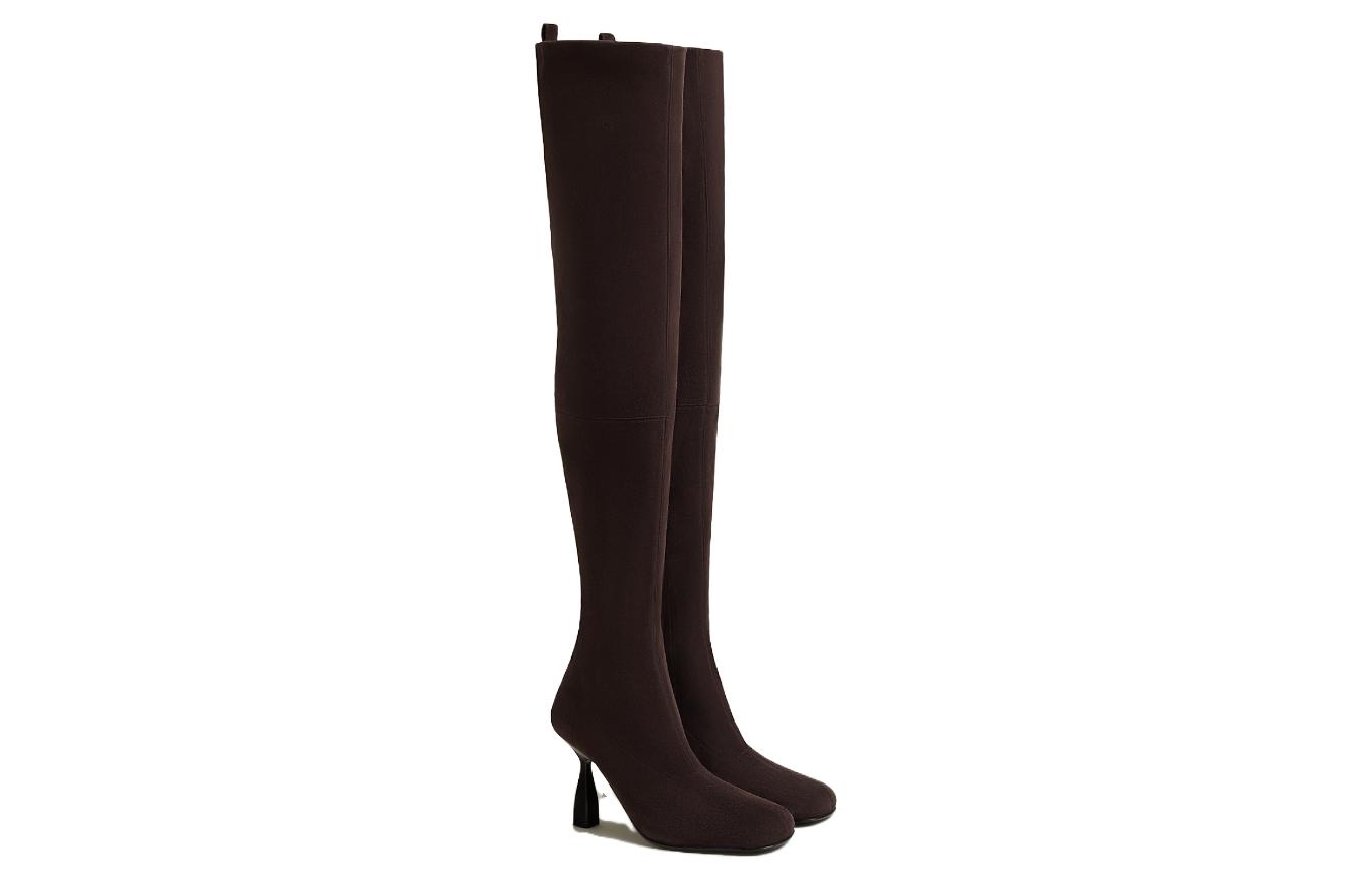 (W) HERMES Hurricane 'Brown Red Over-the-Knee Boot' 圖 3
