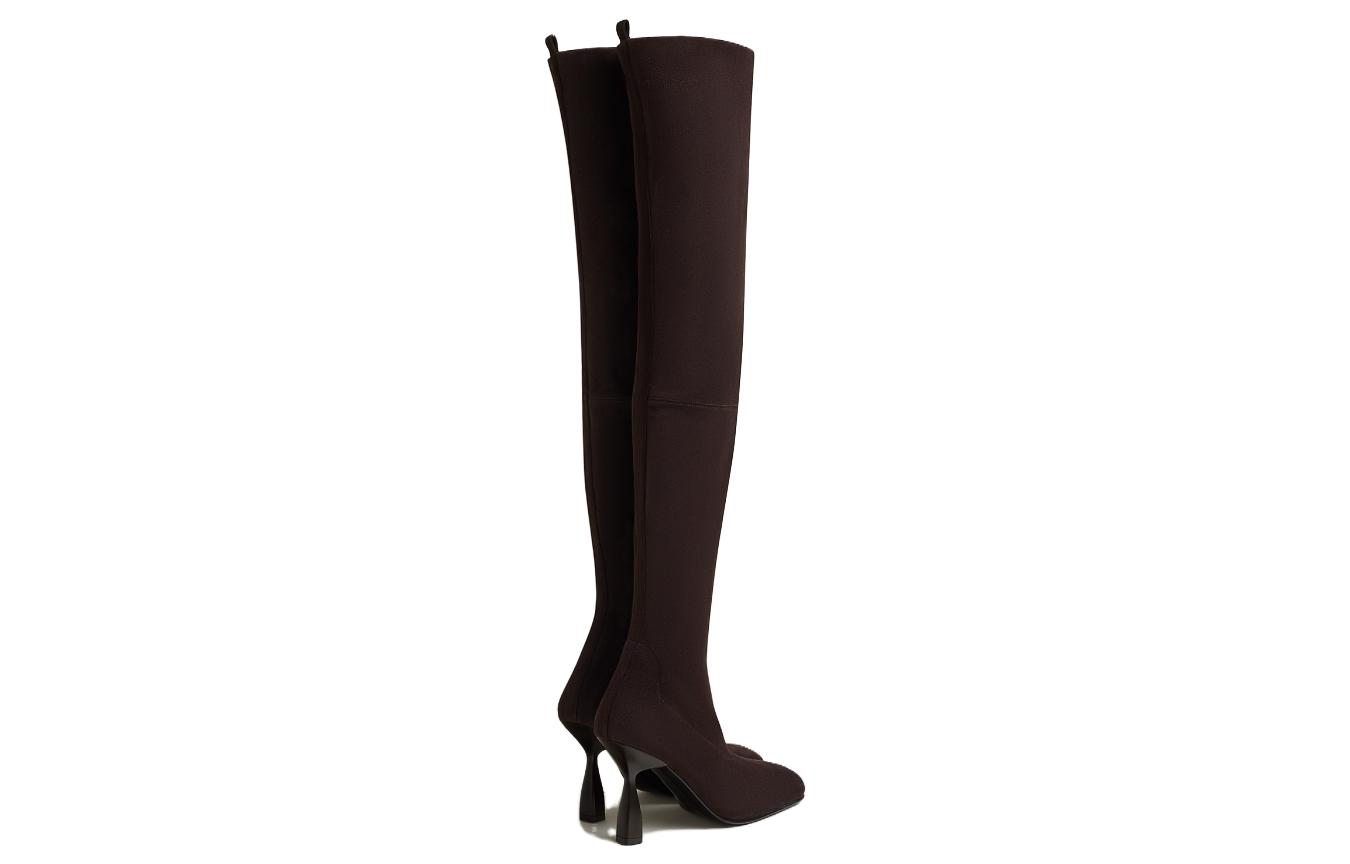 (W) HERMES Hurricane 'Brown Red Over-the-Knee Boot' 圖 4