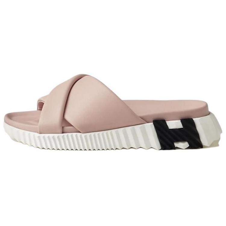 (Women) HERMES Infra Pink Slide Sandals - Stylish & Comfortable H241166Z 27
