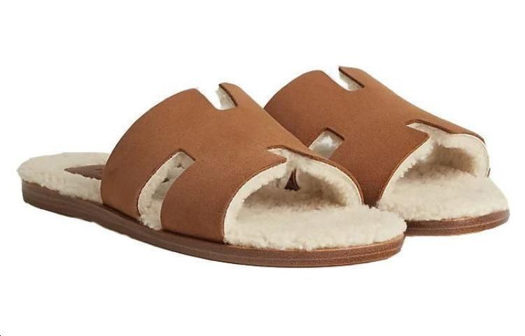 Shop (W) HERMES Sandalia Izmir 'Moda Marrón' H231920Z-H2P