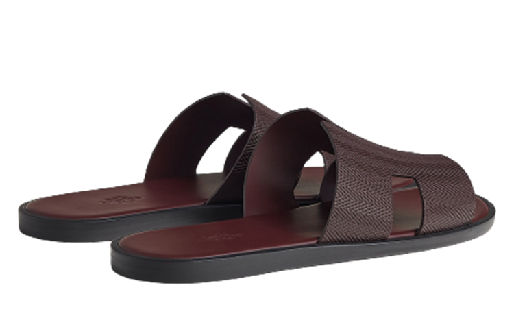 (W) HERMES Izmir Sandal 'Reddish Brown' 圖 4