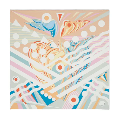 (Women) HERMES Julia's Dream 90cm Silk Scarf for Women H003096S-05