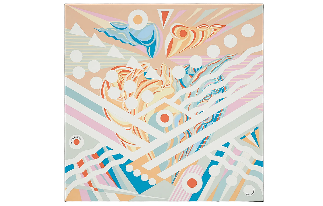 Order (Women) HERMES Julia's Dream 90cm Silk Scarf for Women H003096S-05