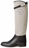 (Women) HERMES Jumping 'Black Grey' H231081Z-PN (Women) HERMES Jumping 'Black Grey' H231081Z-PN
